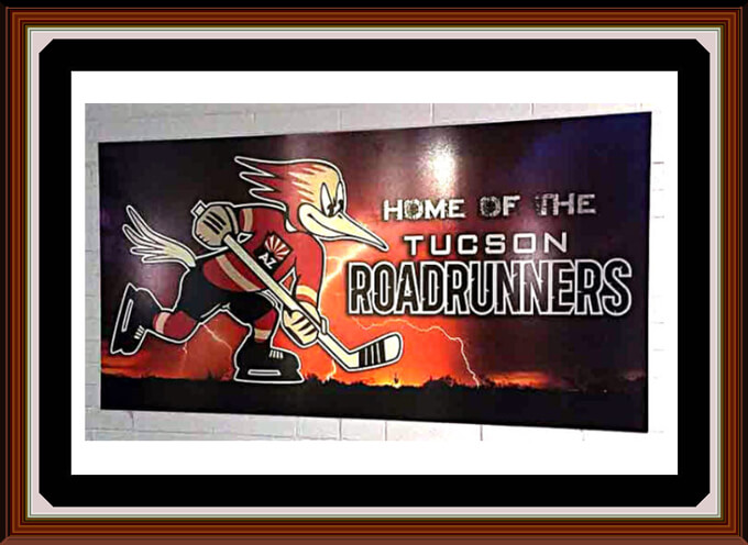 print on Brushed Metal