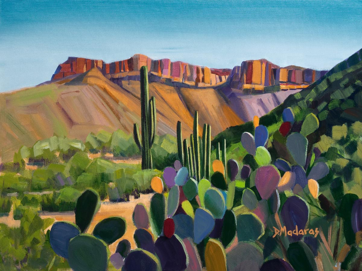 ARIVAIPA CANYON by Diana Madaras  18 x 24 j